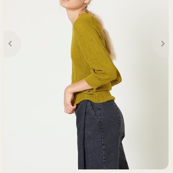 Rachel Comey Benson Top in Pea - Picture 4 of 6